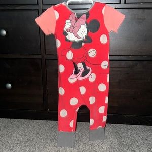 Disney Rags to Raches Minnie Mouse romper 18-24 months